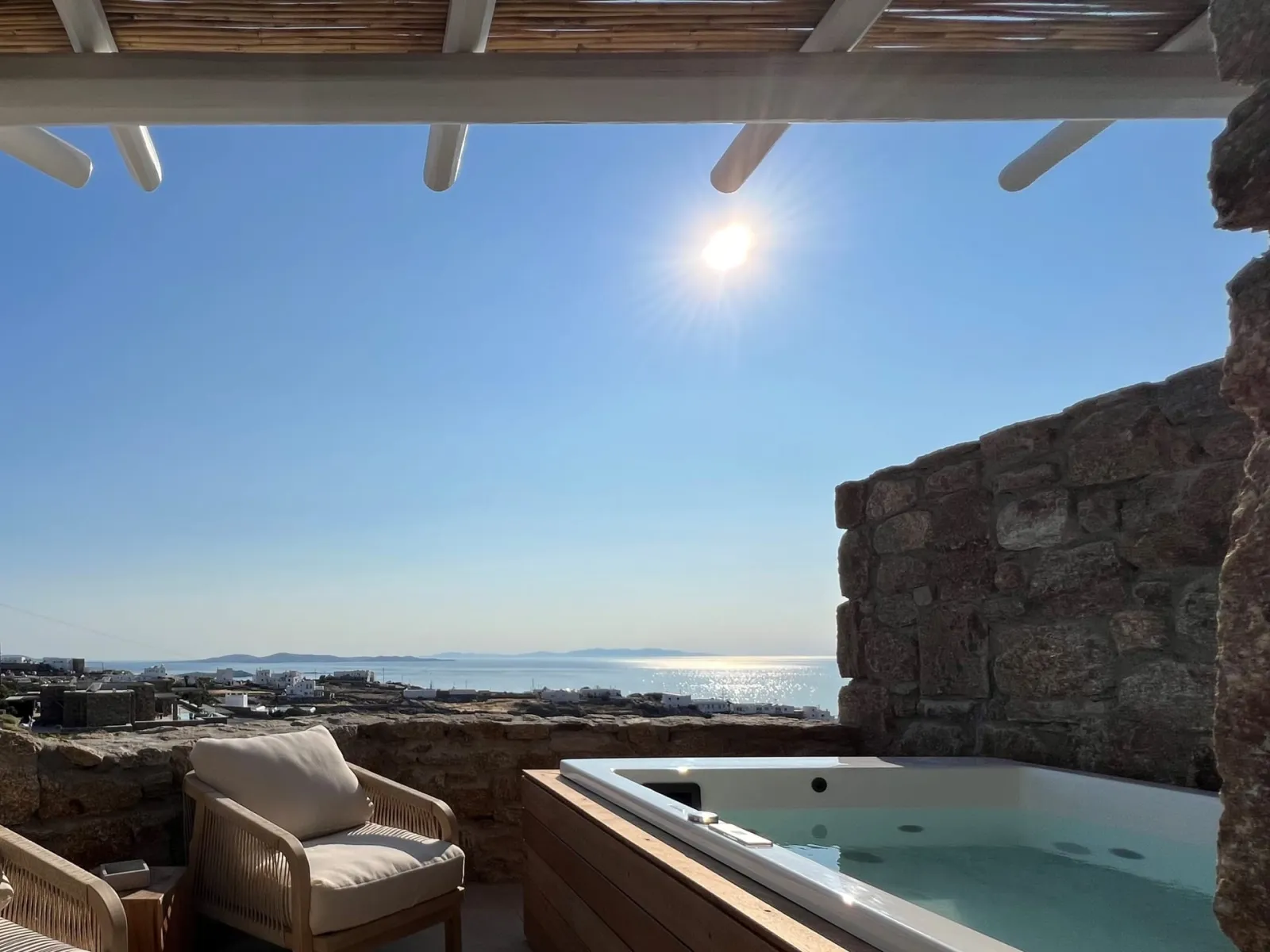 Junior Suite with Outdoor Hot Tub