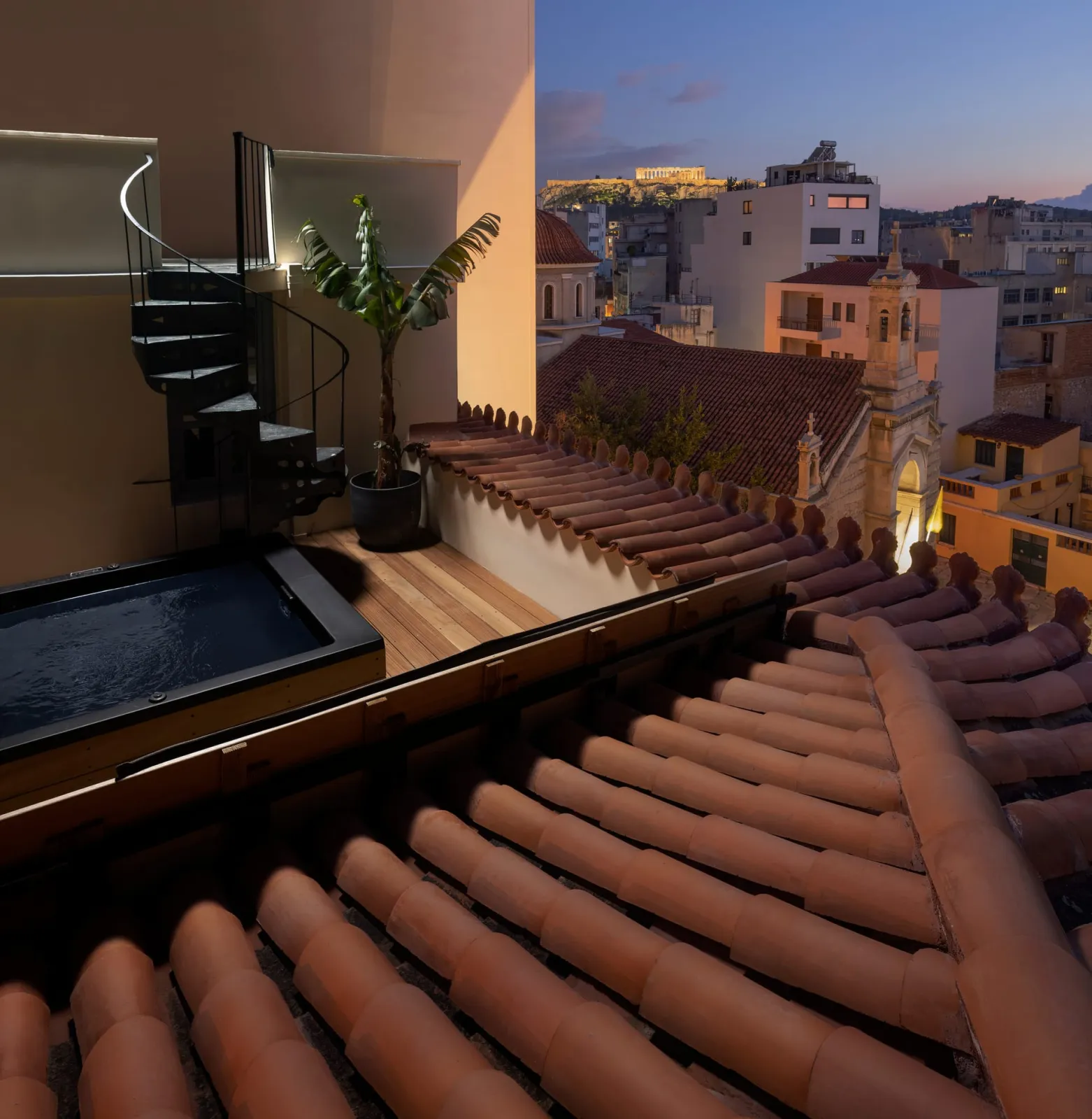 Nidus with Acropolis View and Private Jacuzzi