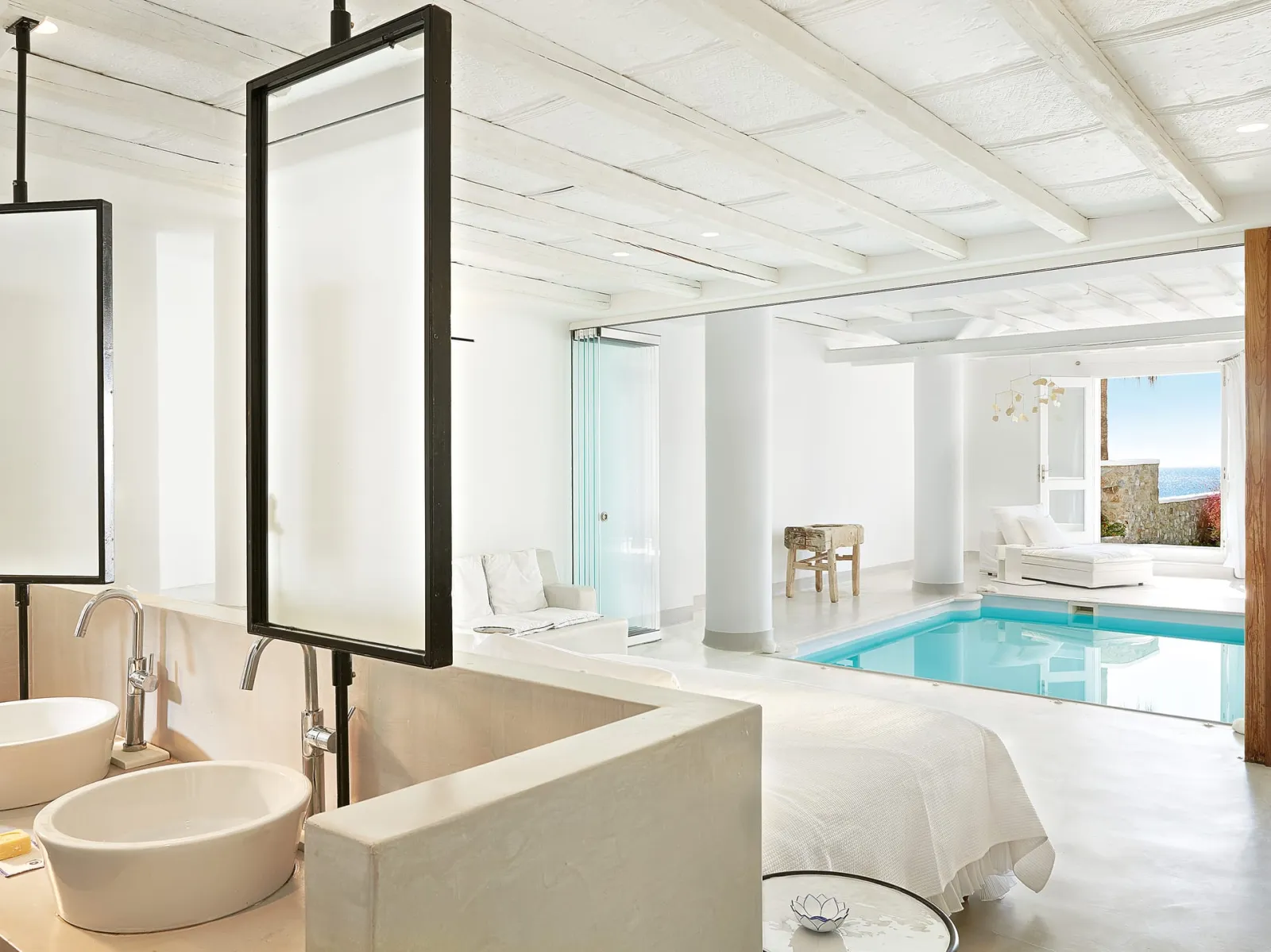 Luna Blu Suite with Private Indoor Pool