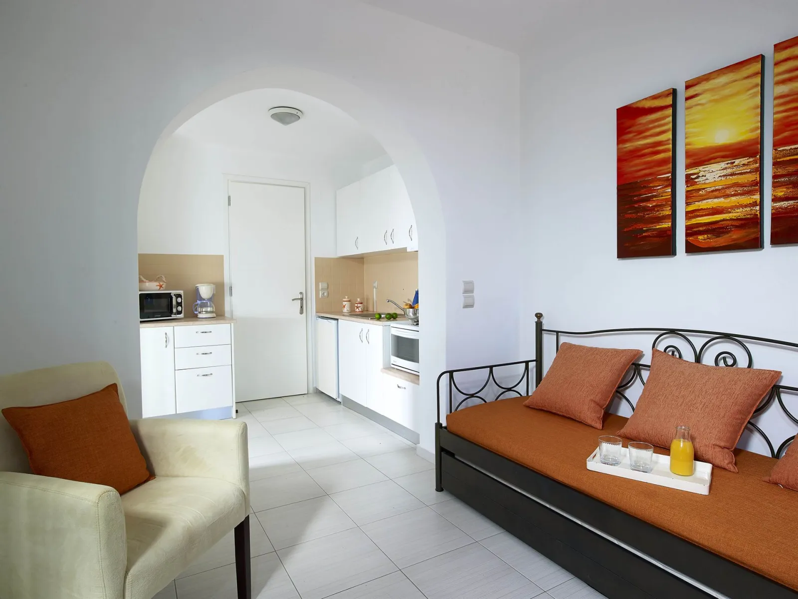 Family Apartment with sea view - double spaced