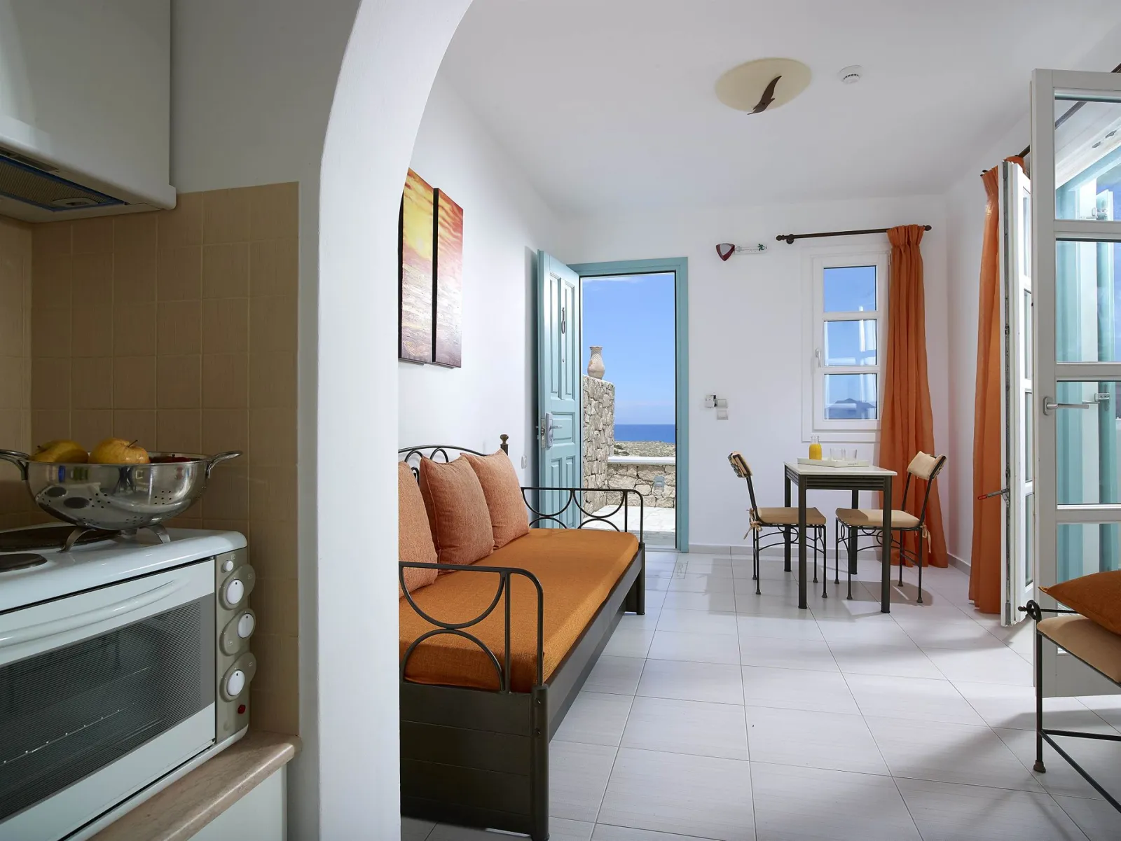 Family Apartment with sea view - double spaced