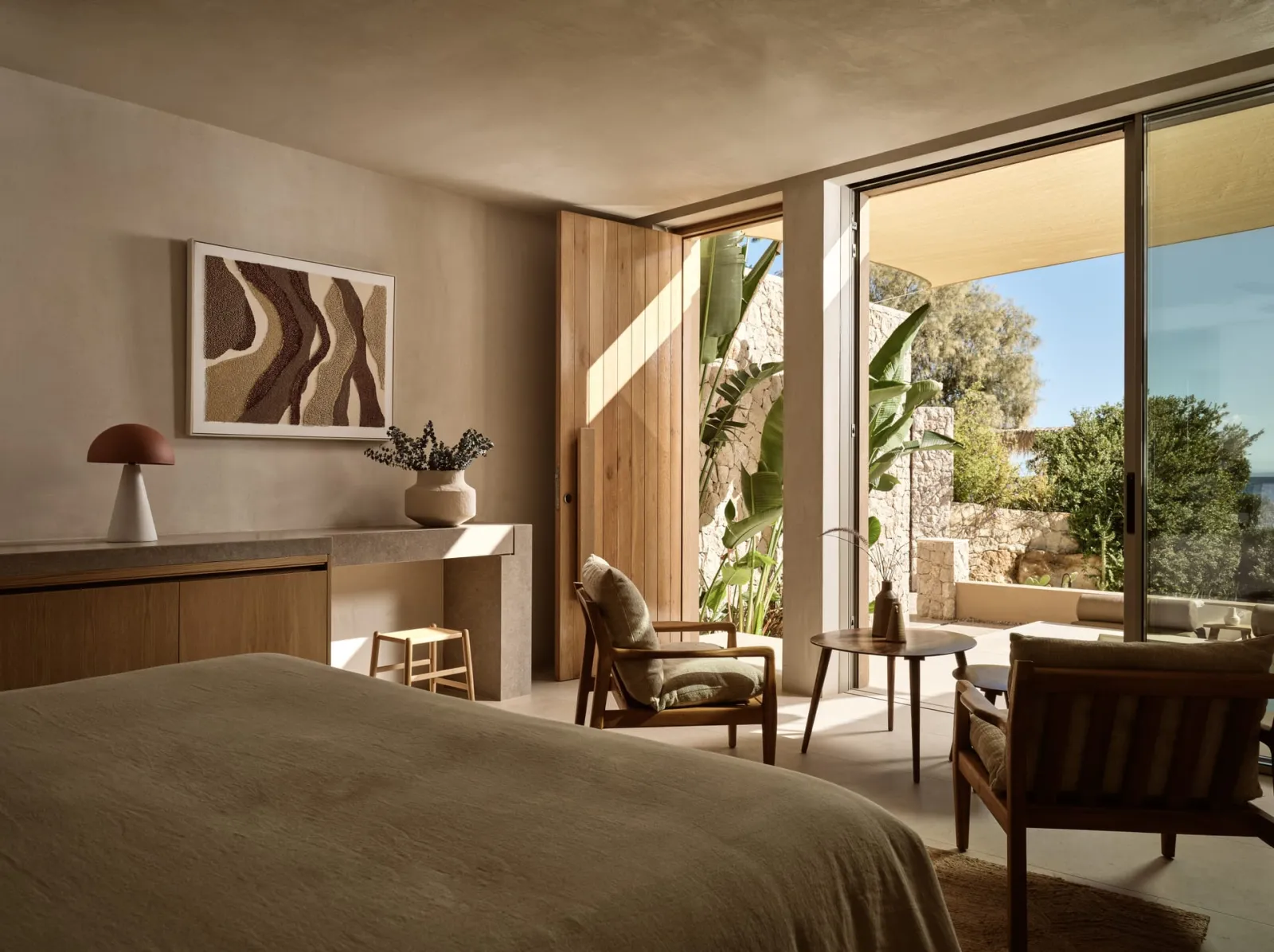 Deluxe Beachfront View Suite with Heated Mini Pool