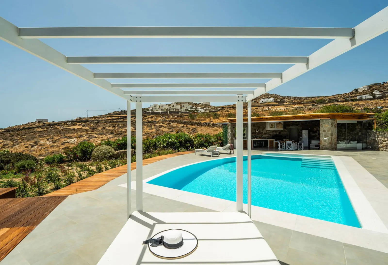 4 Bedroom | Mykonos Villa Orelia | Kalafatis