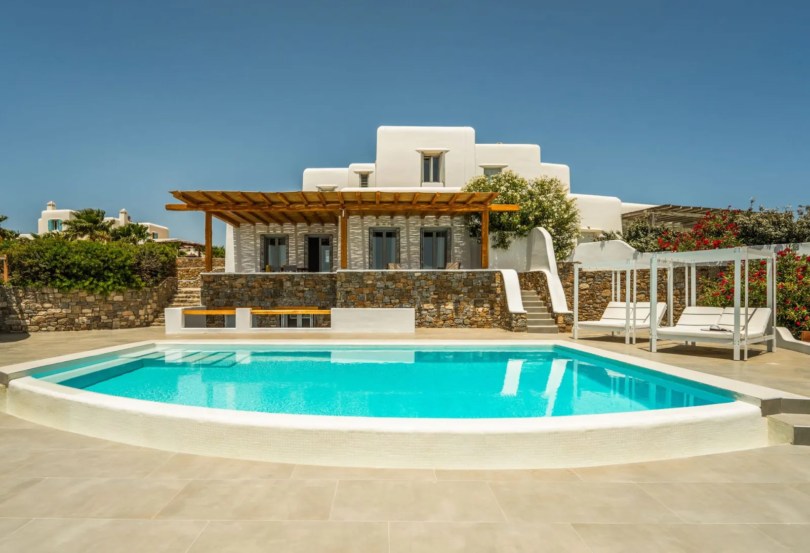 4 Bedroom | Mykonos Villa Orelia | Kalafatis