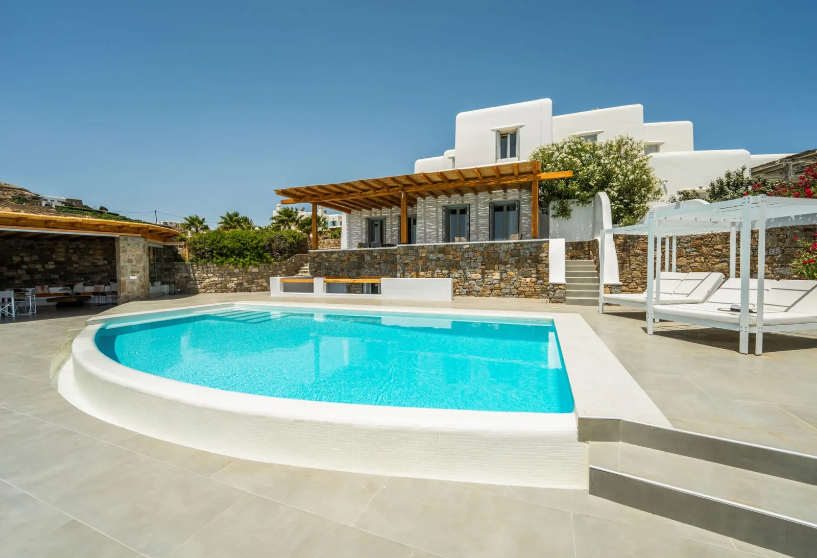 4 Bedroom | Mykonos Villa Orelia | Kalafatis