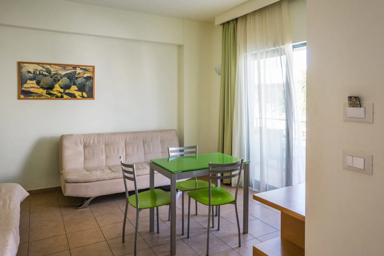 One Bedroom Apartment with Garden View